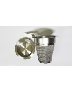 FILTRO DE ACERO INOXIDABLE DE 7cm CON TAPA