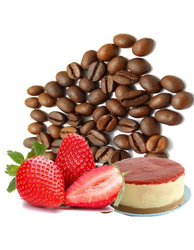 CAFE AROMATIZADO TARTA DE QUESO FRESA
