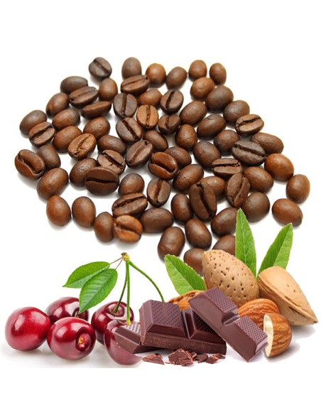 CAFE AROMATIZADO CEREZA CHOCOLATE ALMENDRA
