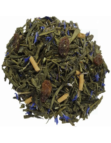 TÉ VERDE CARAMELO PASAS