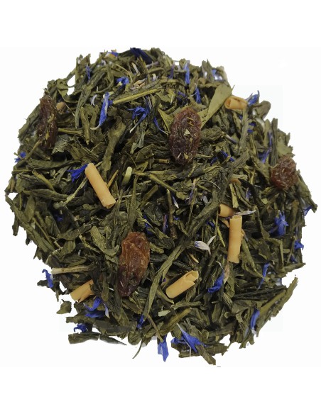 TÉ VERDE CARAMELO PASAS