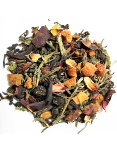 TÉ ROJO-VERDE SILUETA DE VERANO