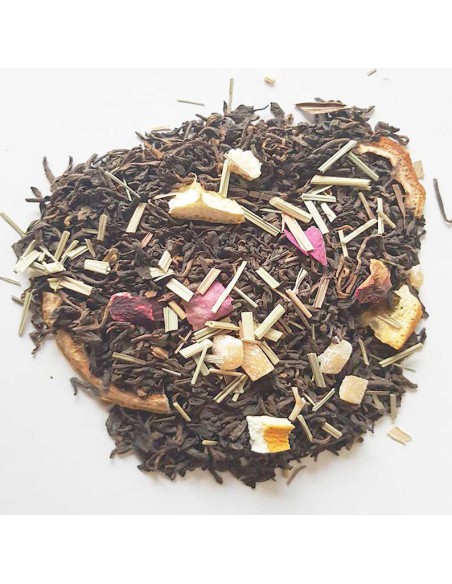 TÉ ROJO NARANJA LIMÓN