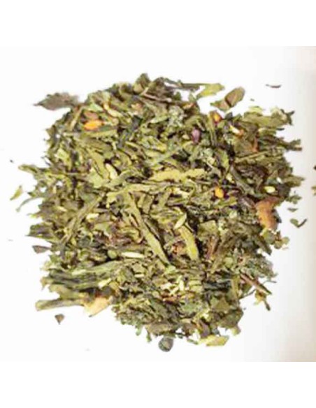 TÉ VERDE PLANTAS Y FLORES