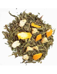 TÉ VERDE JENGIBRE CON NARANJA