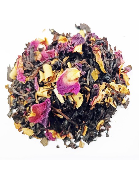 TÉ NEGRO TESORO PERSA. Esta mezcla es popular en el Medio Oriente y en algunas partes de Asia.