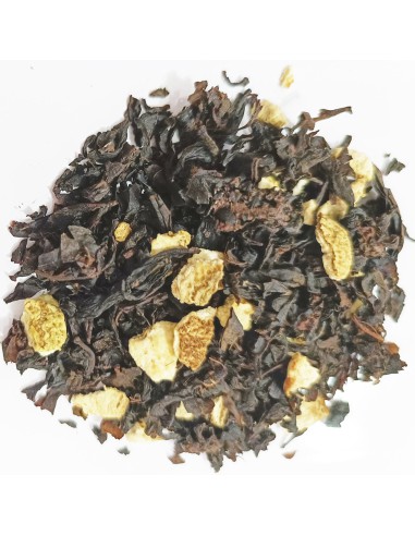 TÉ NEGRO NARANJA CHOCOLATE. Una taza de té llena de sabor y tradición.
