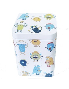 Lata Decorativa de 100g con Monstruos – Original y Reutilizable